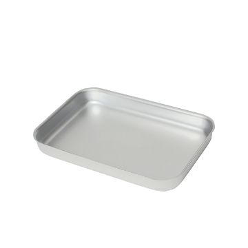 Show details for Aluminium Bakewell Pan 32 x 22 x 4cm - 52-125 Picture of Aluminium Bakewell Pan 32 x 22 x 4cm - 52-125