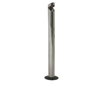 Show details for Genware Floor-Mounted St/St Smokers Pole 92cm - AT-POLE Picture of Genware Floor-Mounted St/St Smokers Pole 92cm - AT-POLE