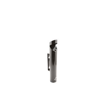 Show details for Cylinder Wall-Mounted Black Ashtray 46X7.5cm - AT-CYL-BLK Picture of Cylinder Wall-Mounted Black Ashtray 46X7.5cm - AT-CYL-BLK