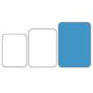 Picture of Olympia Kristallon Polypropylene Fast Food Tray Blue Large 450mm - P512