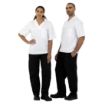 Picture of Whites Vegas Chef Trousers Polycotton Black M (5 Pack) - SA825