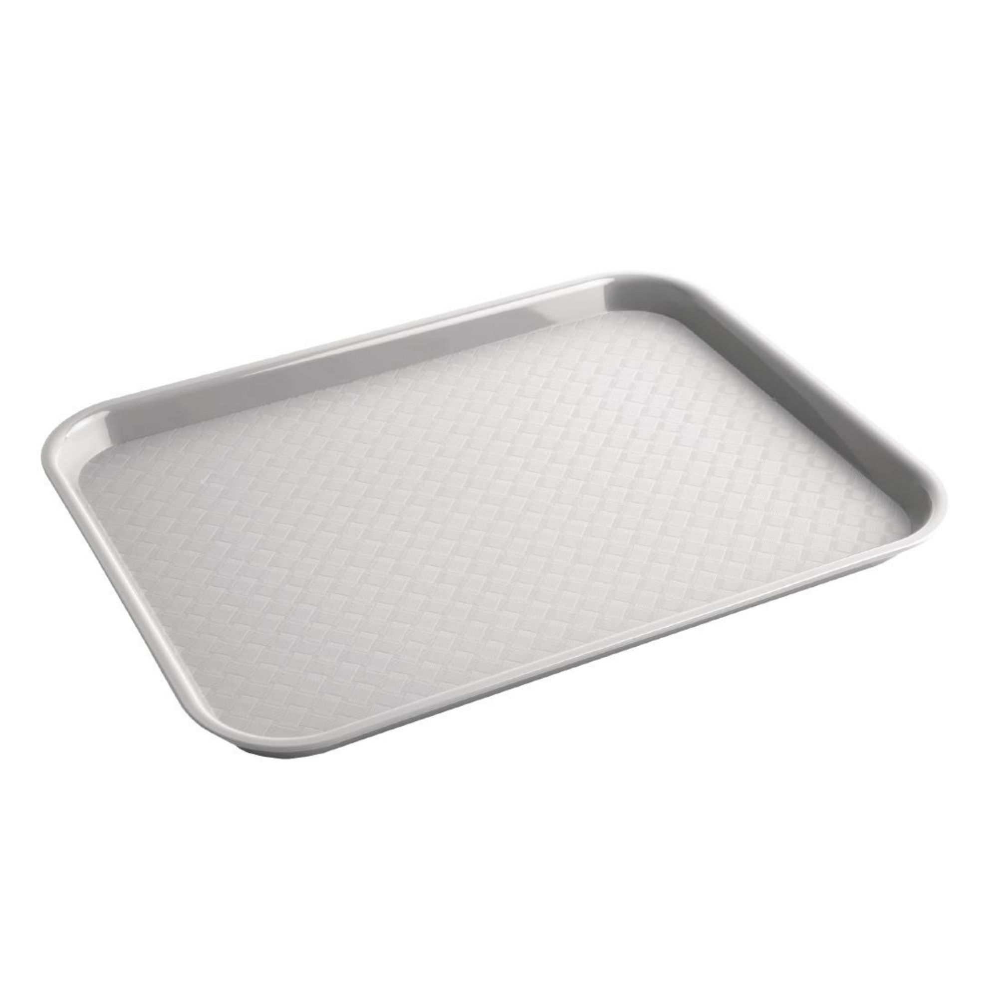 Picture of Olympia Kristallon Polypropylene Fast Food Tray Grey Small 345mm - DP217