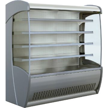 Show details for PESSOA850 SS 1875 FV LC Stainless Steel Tiered Display 1955MM Wide - PESSOA850 SS 1875 FV LC Picture of PESSOA850 SS 1875 FV LC Stainless Steel Tiered Display 1955MM Wide - PESSOA850 SS 1875 FV LC