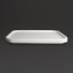 Picture of Olympia Kristallon Polypropylene Fast Food Tray White Medium 415mm - GF996
