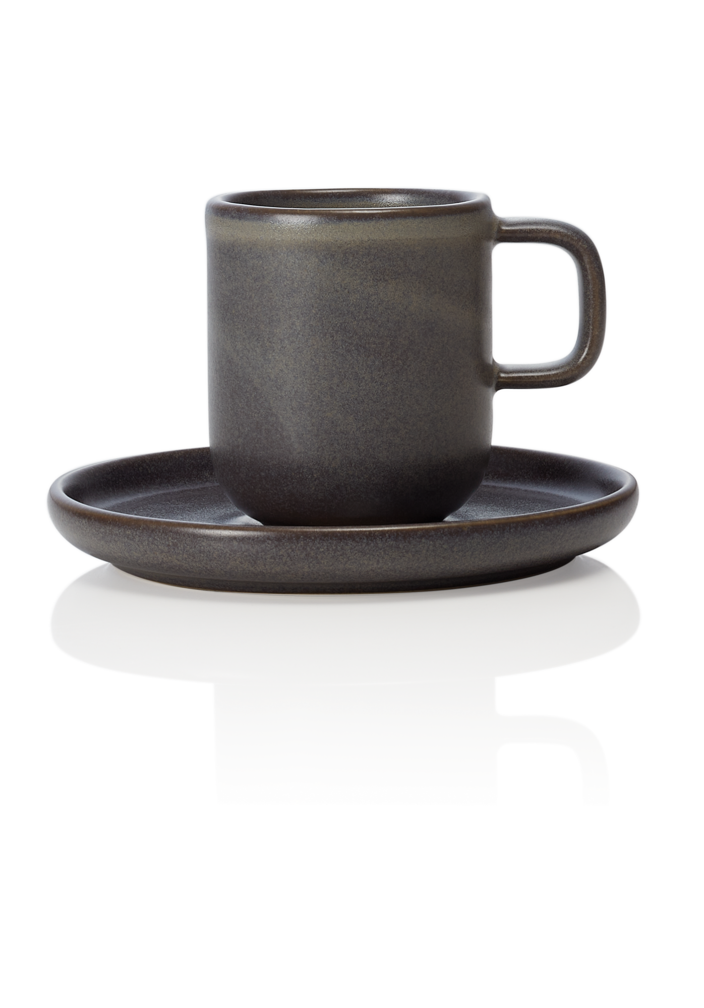 Picture of Espresso cup and saucer Stone Grey - 452204009