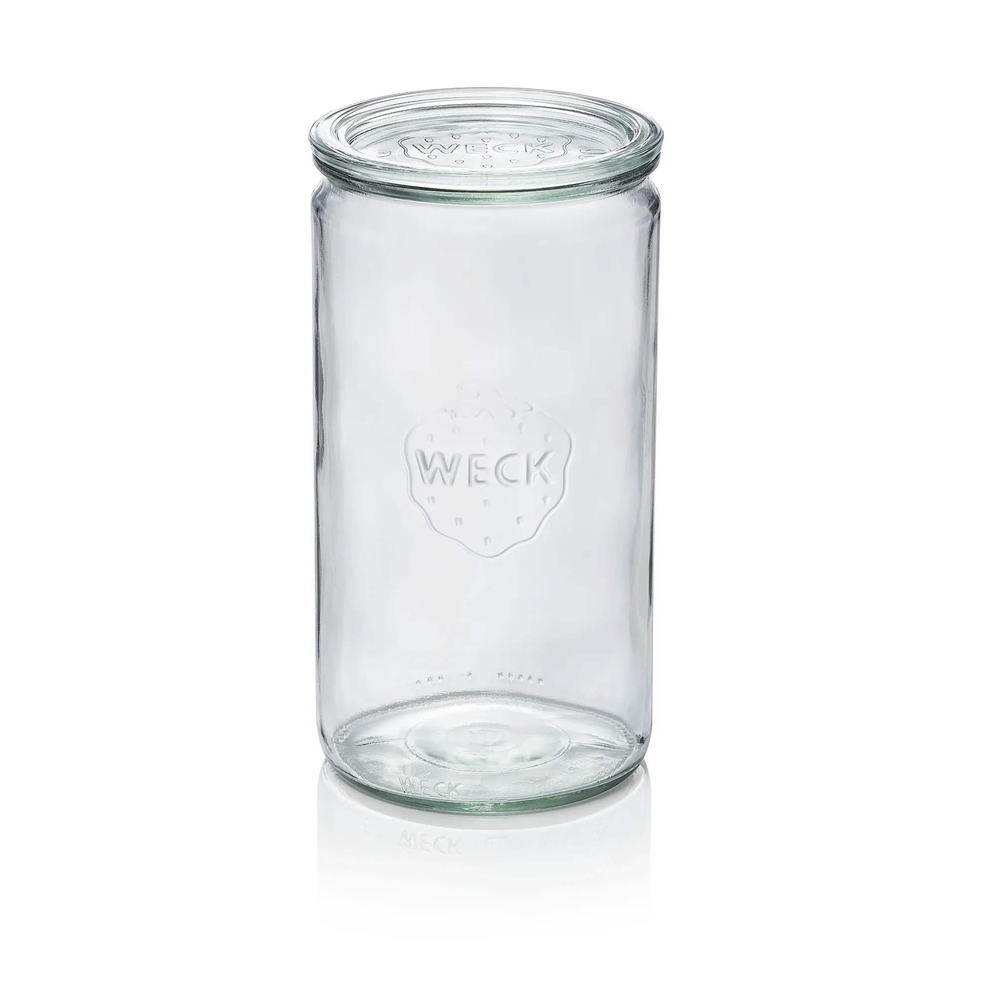 Picture of Cylinder shape glass jar - 974