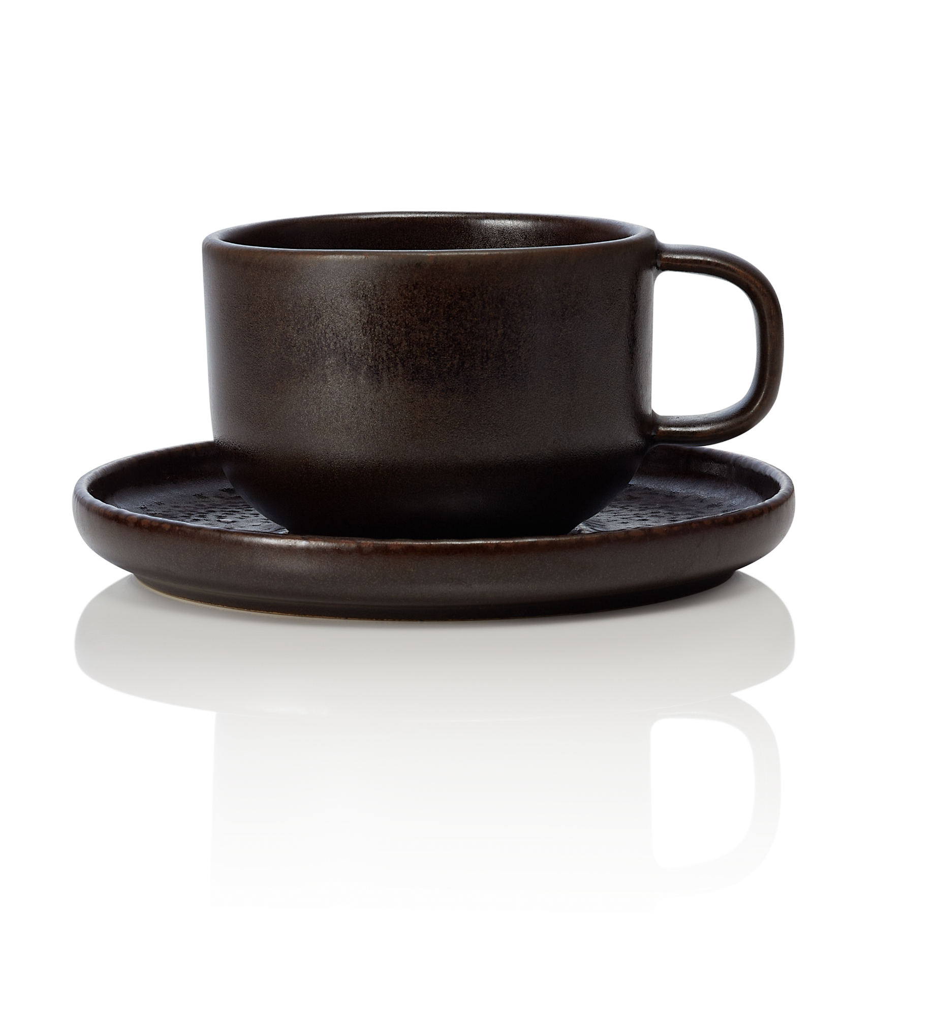 Picture of Cup and saucer Metallic Brown - 452005027