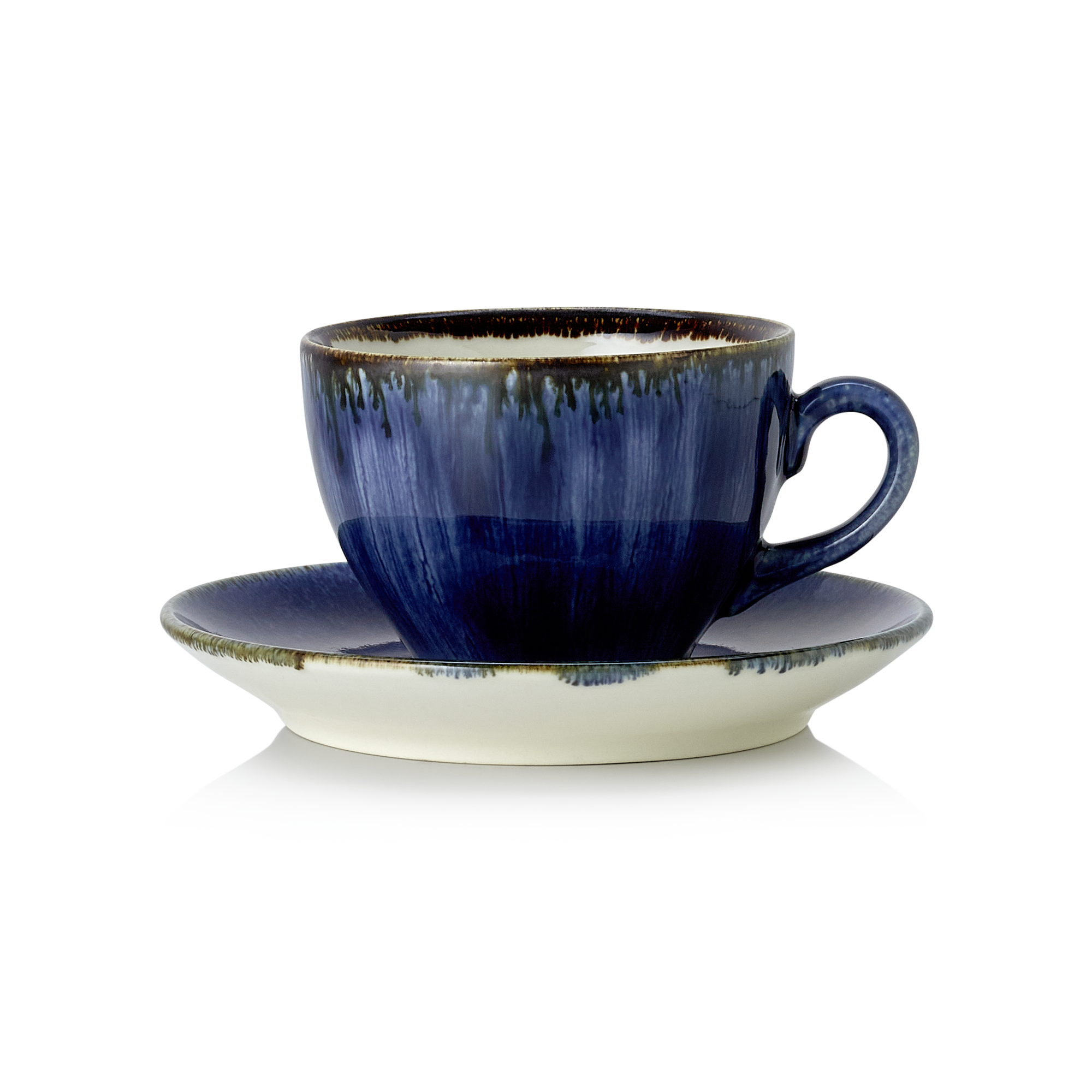 Picture of Cup and saucer Dark Ocean - 4881825