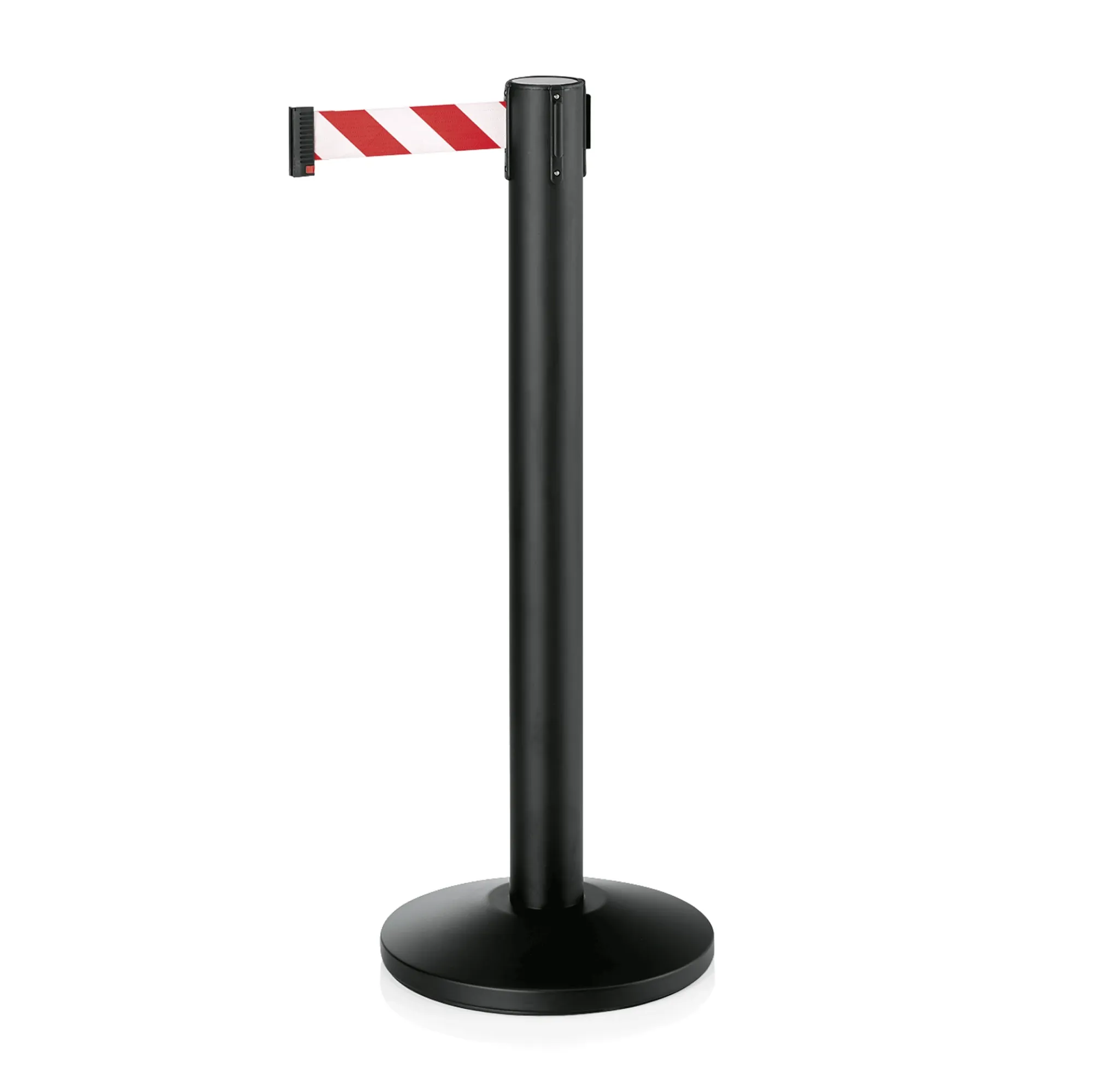 Picture of Barrier post Red And White Striped - 2914750