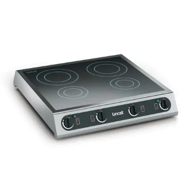 Show details for Lincat Electric Counter-top Induction Hob - 4 Zones - W 600 mm - 2 x 3.0 kW - IH42 Picture of Lincat Electric Counter-top Induction Hob - 4 Zones - W 600 mm - 2 x 3.0 kW - IH42