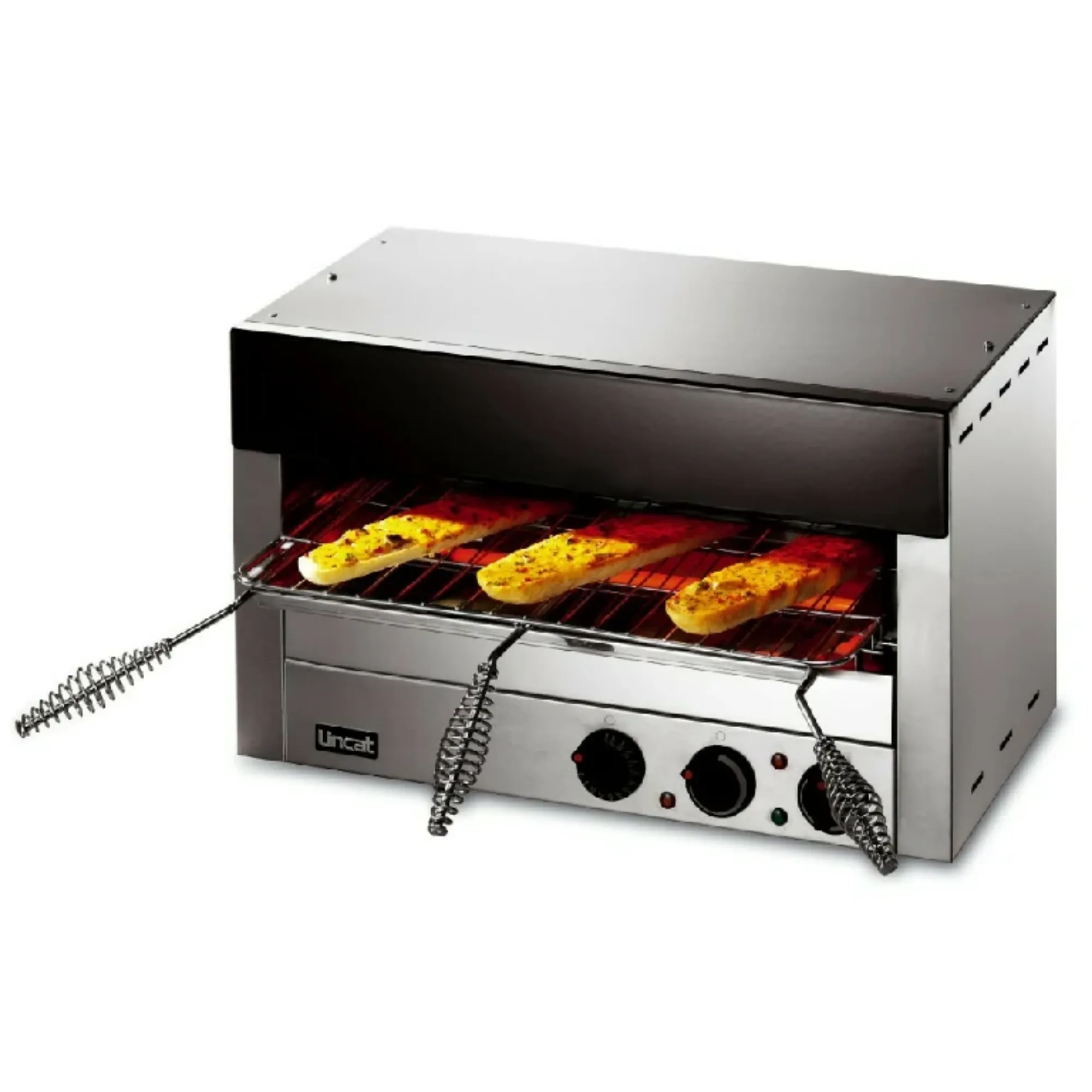 Picture of Lincat Lynx 400 Superchef Electric Counter-top Infra-Red Grill with Rod Shelf & Spillage Pan - W 552 mm - 3.0 kW - LSC