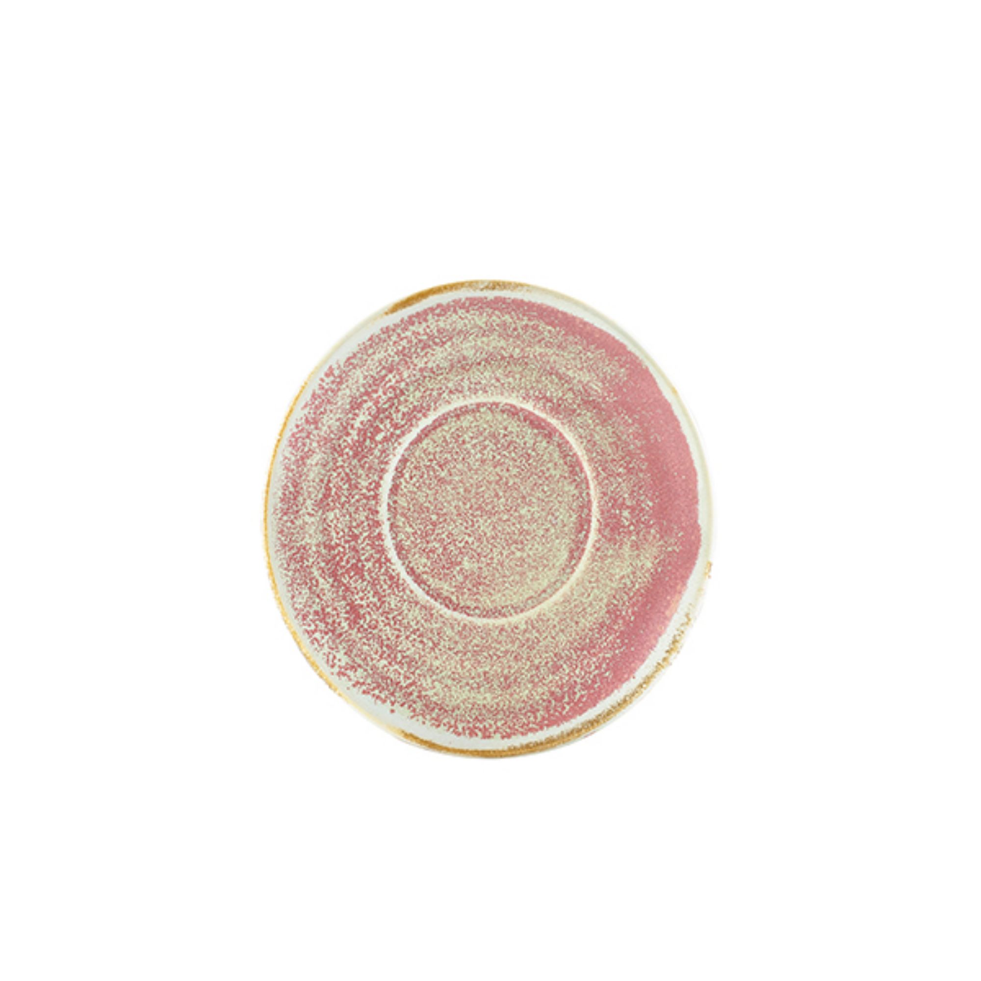 Picture of Terra Porcelain Rose Saucer 14.5cm - SCR-PRS14