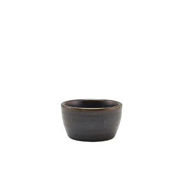 Show details for Terra Porcelain Black Ramekin 45ml/ 1.5oz - Pack of 12 - RAM-PBK1 Picture of Terra Porcelain Black Ramekin 45ml/ 1.5oz - Pack of 12 - RAM-PBK1