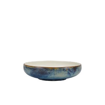Show details for Terra Porcelain Aqua Blue Two Tone Coupe Bowl 20.5cm - Pack of 6 - CBT-PBL205 Picture of Terra Porcelain Aqua Blue Two Tone Coupe Bowl 20.5cm - Pack of 6 - CBT-PBL205