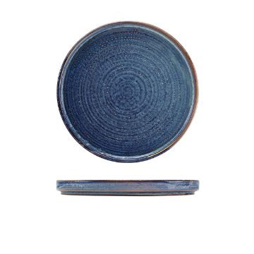 Show details for Terra Porcelain Aqua Blue Low Presentation Plate 21cm - Pack of 6 - LP-PBL21 Picture of Terra Porcelain Aqua Blue Low Presentation Plate 21cm - Pack of 6 - LP-PBL21
