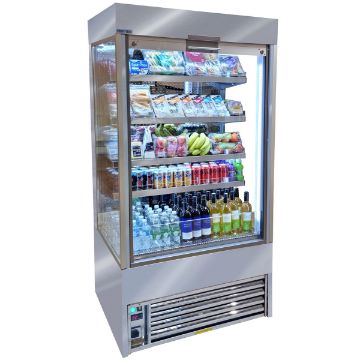 Show details for FROST-TECH 1m Shuttered Tiered Display - SD75-100SH-HCMK11 Picture of FROST-TECH 1m Shuttered Tiered Display - SD75-100SH-HCMK11