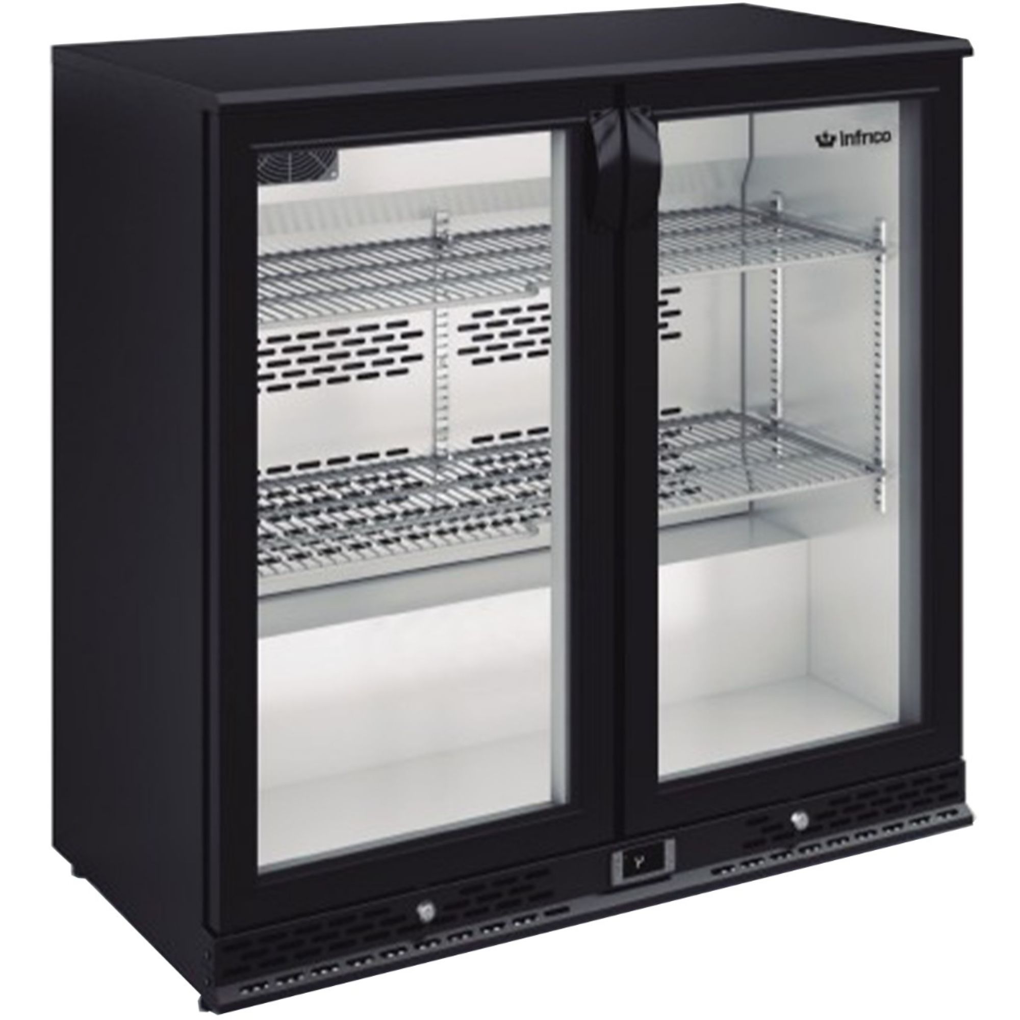 Picture of INFRICO DOUBLE SLIDING DOOR BOTTLE COOLER (218 BOTTLES) - ZX2-SL