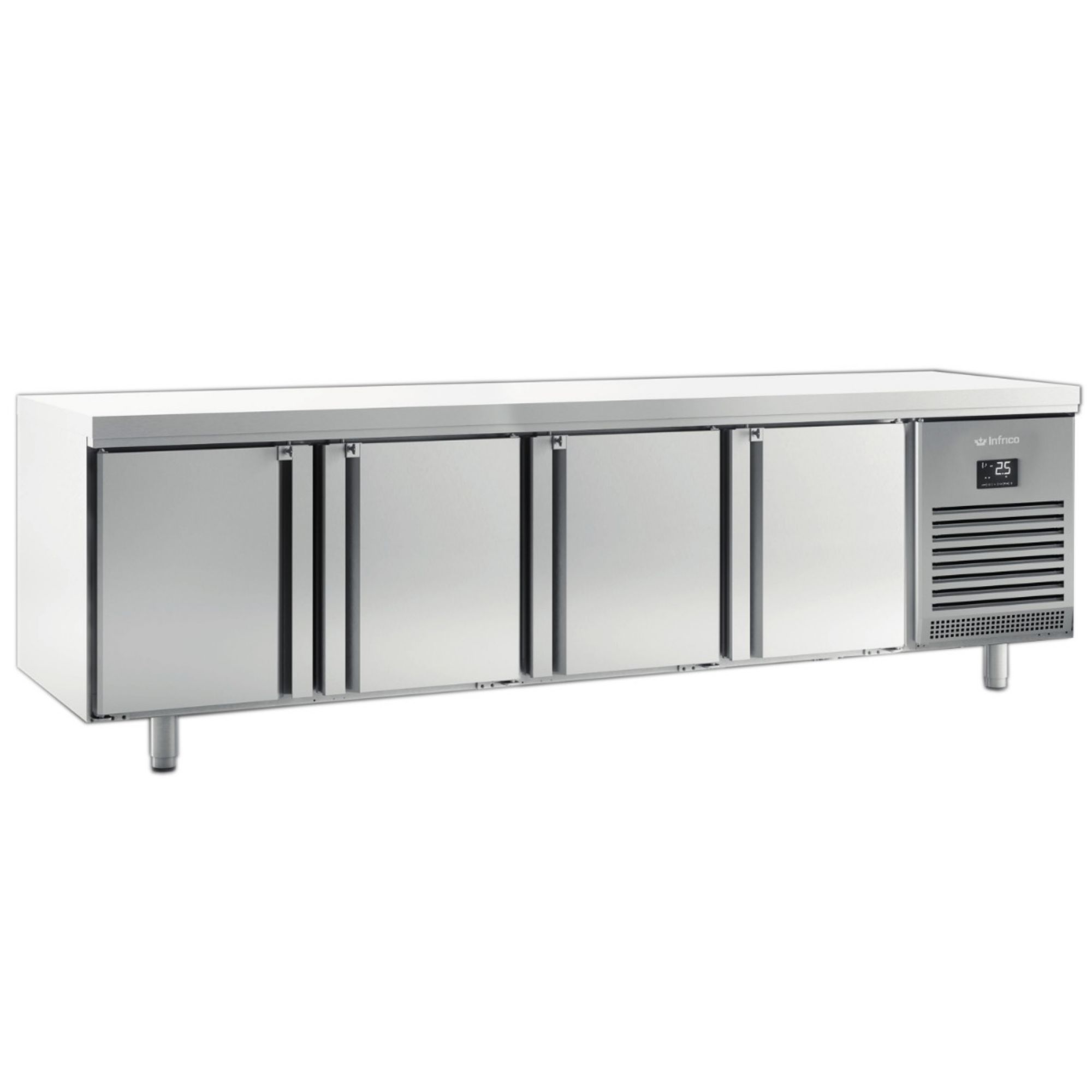 Picture of INFRICO 4 Door 800mm Depth Counter 845L - MR2750