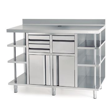Show details for INFRICO Back Bar Coffee Unit 2452mm Wide - MCAF2500 Picture of INFRICO Back Bar Coffee Unit 2452mm Wide - MCAF2500