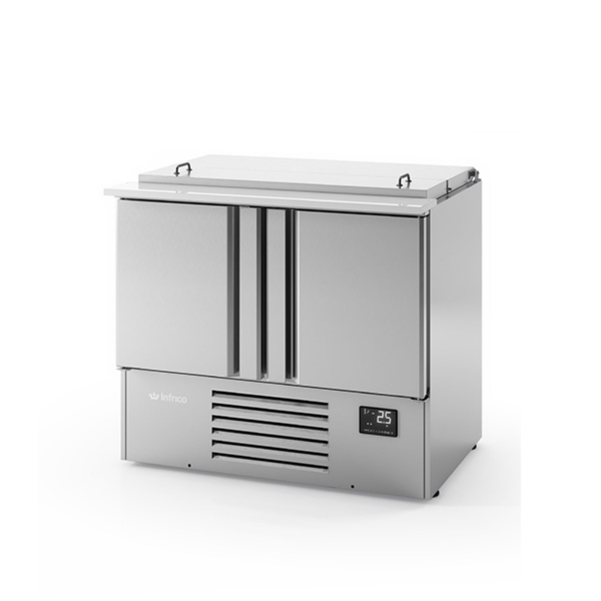 Picture of INFRICO 2 DR Compact GN Saladette with Cutting Board 230L - ME1000BAN