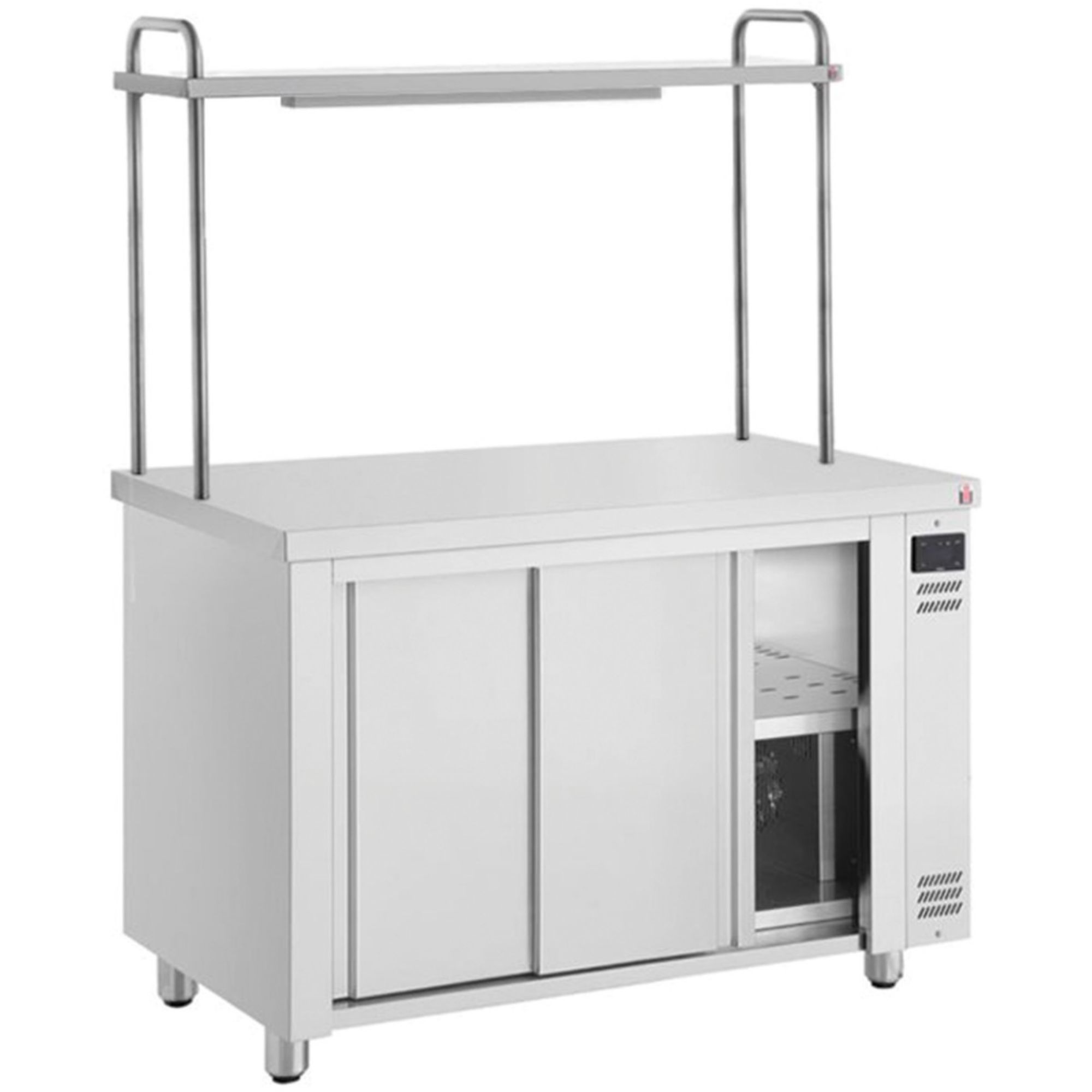 Picture of INOMAK 1400mm Hot Cupboard With Single Heated Gantry - HCPW-SHG14