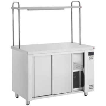 Show details for INOMAK 1400mm Hot Cupboard With Single Heated Gantry - HCPW-SHG14 Picture of INOMAK 1400mm Hot Cupboard With Single Heated Gantry - HCPW-SHG14