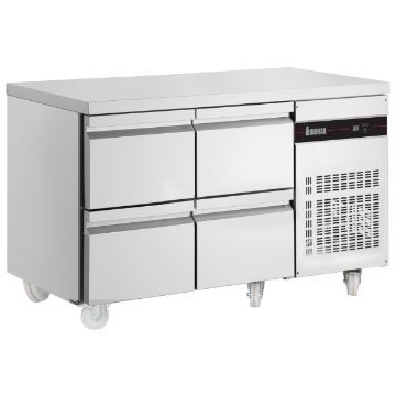 Show details for INOMAK 274L Four Drawer Gastronorm Counter Refrigerator - PN22-HC Picture of INOMAK 274L Four Drawer Gastronorm Counter Refrigerator - PN22-HC