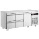 Show details for INOMAK 429L Four Drawers Single Door Gastronorm Counter Refrigerator - PN229-HC Picture of INOMAK 429L Four Drawers Single Door Gastronorm Counter Refrigerator - PN229-HC