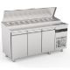Show details for INOMAK Triple Hinged Door Gastronorm Prep Counter With Raised Collar - ZPZP999 Picture of INOMAK Triple Hinged Door Gastronorm Prep Counter With Raised Collar - ZPZP999