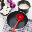 Picture of Vogue Aluminium Non-Stick Flared Sauté Pan 24cm - T355OG