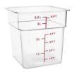 Picture of Hygiplas Polycarbonate Square Storage Container 3.5Ltr - CF021OG