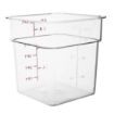 Picture of Hygiplas Polycarbonate Square Storage Container 3.5Ltr - CF021OG