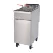 Picture of Buffalo Single Tank Twin Basket Freestanding Gas Fryer - DC319-NOG