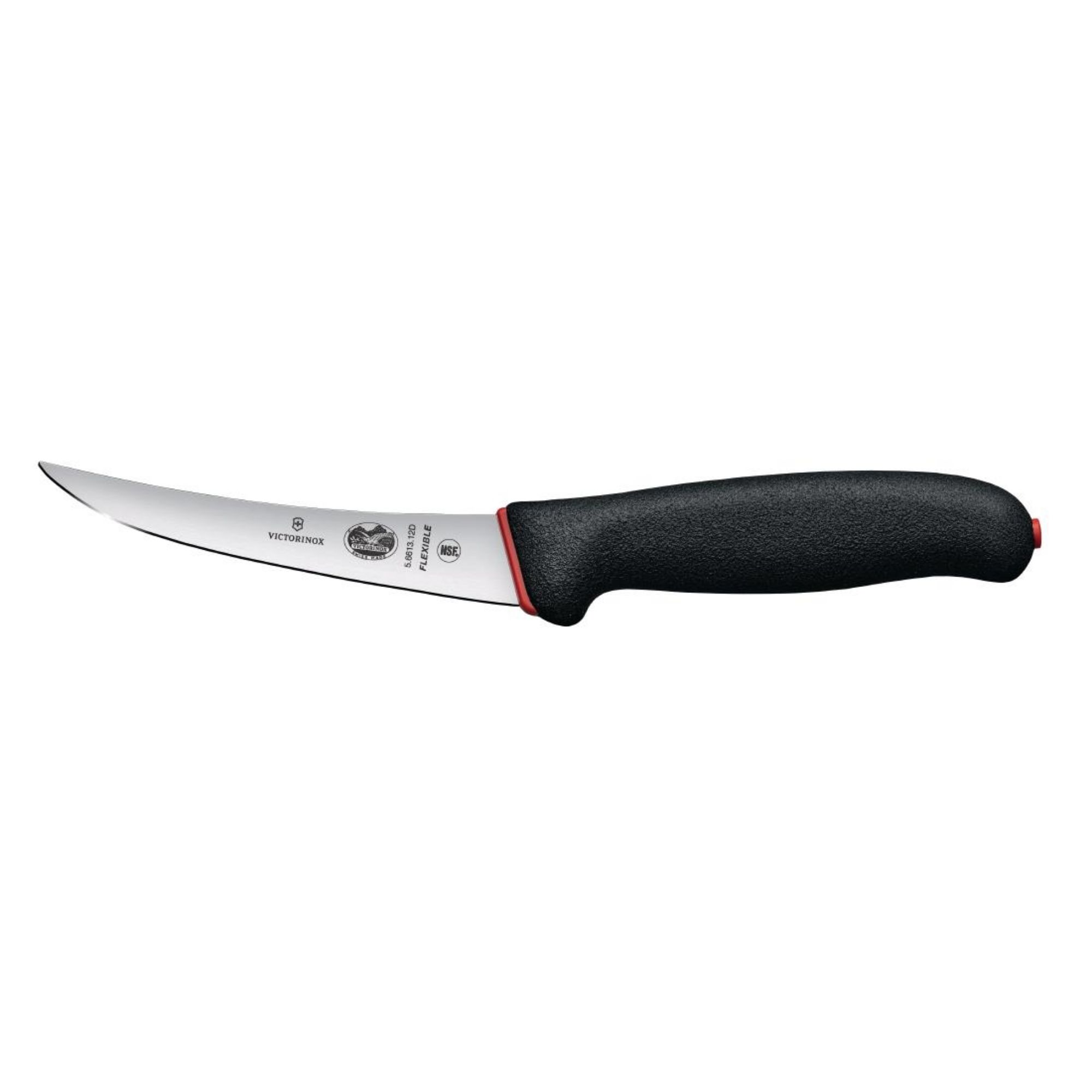 Picture of Victorinox Dual Grip Boning Knife Curved Narrow Flexi Blade 12cm - CU011OG