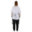 Picture of Whites Butchers Stripe Bib Apron Grey/White - BA111
