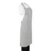Picture of Whites Butchers Stripe Bib Apron Grey/White - BA111