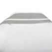 Picture of Whites Butchers Stripe Bib Apron Grey/White - BA111