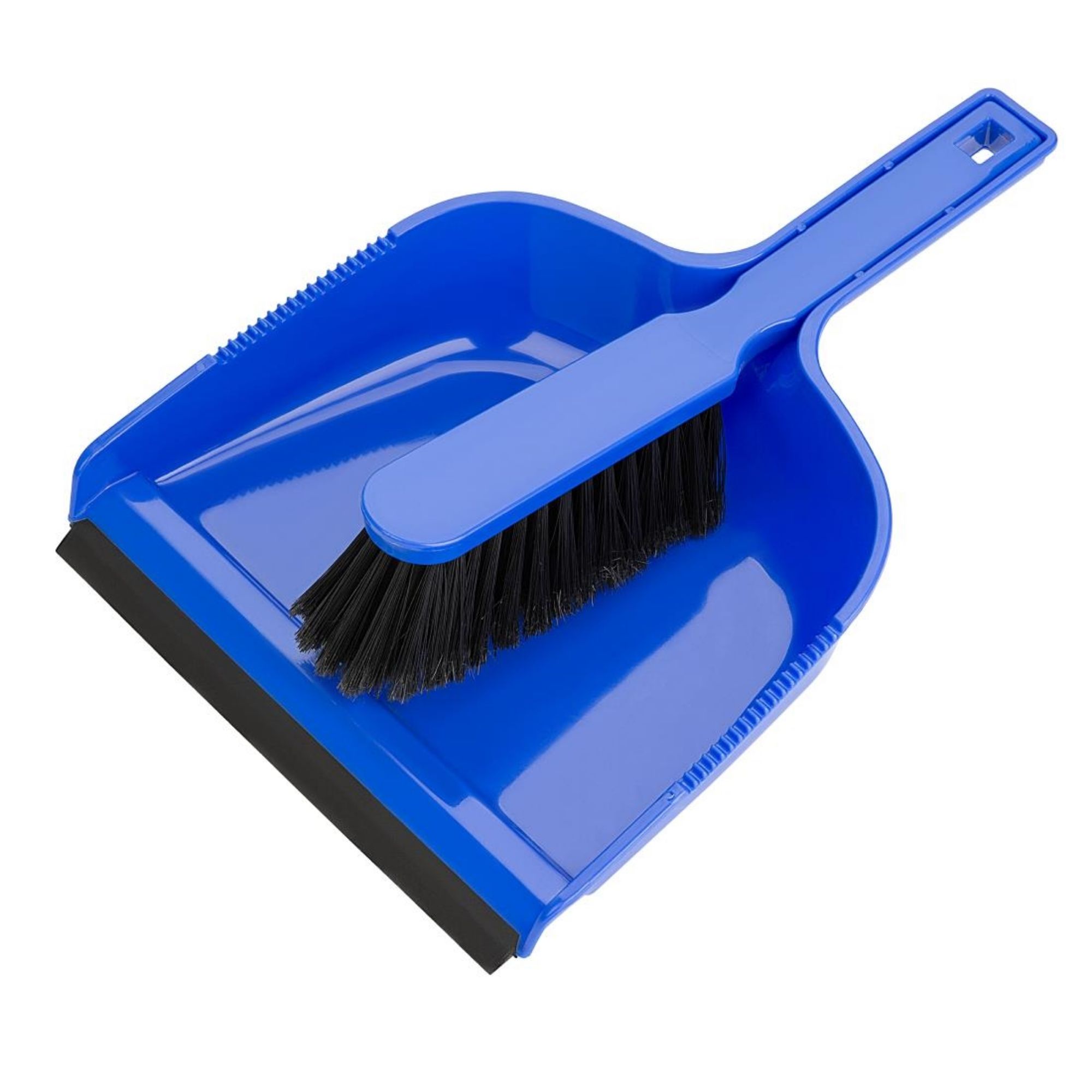 Picture of Jantex Dustpan & Brush Set - Blue - HZ843