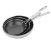 Picture of Vogue Tri-Shield Stainless Steel Frying Pan with Clad Coating 20cm - GP187