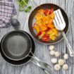 Picture of Vogue Tri-Shield Stainless Steel Frying Pan with Clad Coating 20cm - GP187