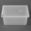 Picture of Hygiplas Click Polypropylene 1/2 Gastronorm Tray 150mm (4 Pack) - FZ090