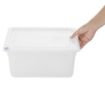 Picture of Hygiplas Click Polypropylene 1/2 Gastronorm Tray 150mm (4 Pack) - FZ090