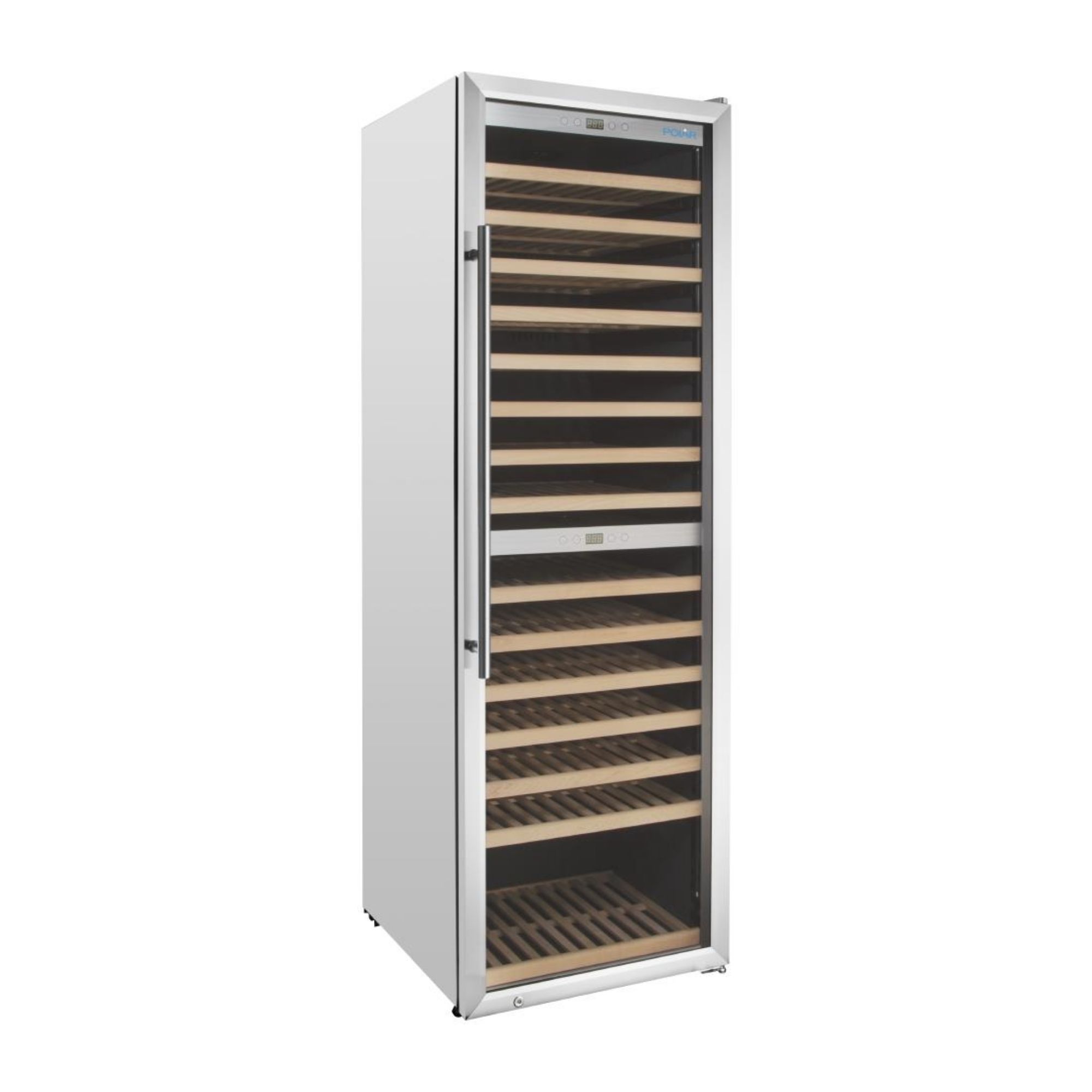 Picture of Polar G-Series Dual Zone Wine Fridge Stainless Steel - 172 Bottle - GM629