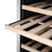 Picture of Polar G-Series Dual Zone Wine Fridge Stainless Steel - 172 Bottle - GM629
