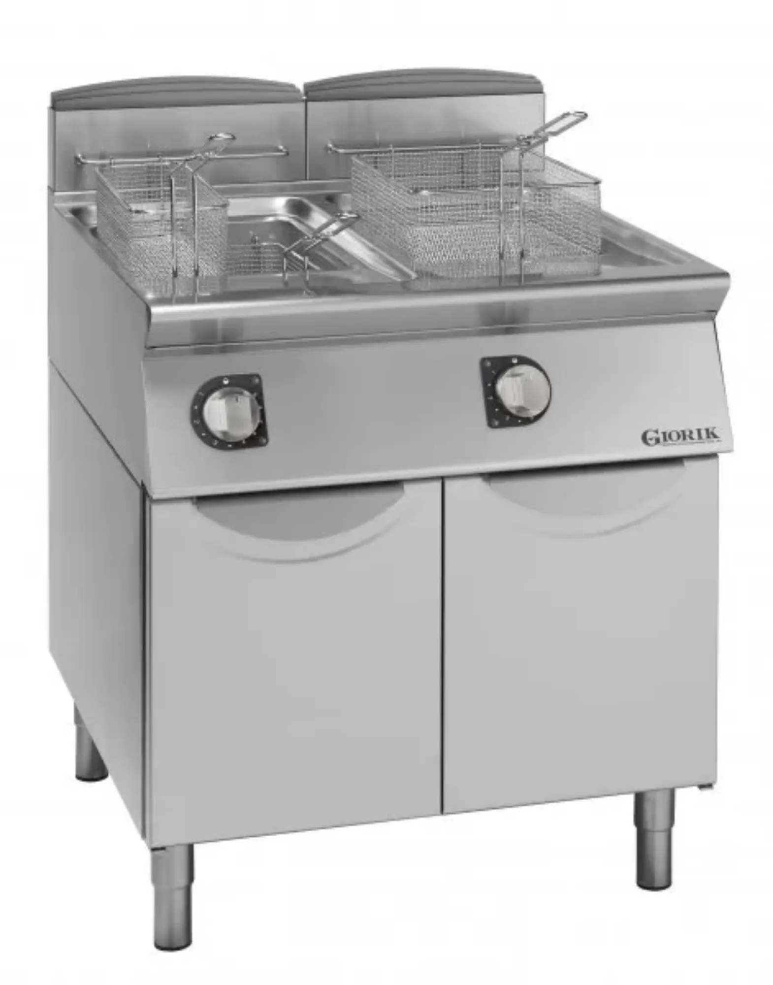 Picture of Giorik FE7217 17+17 Ltr High Power Twin Tank Electric Fryer - FE7217
