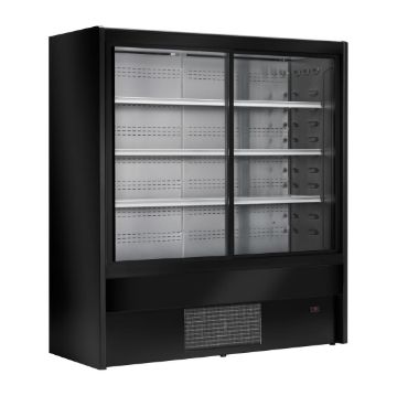 Show details for Zoin Cervinho Multi Deck with Sliding Doors Black - UA054OG Picture of Zoin Cervinho Multi Deck with Sliding Doors Black - UA054OG
