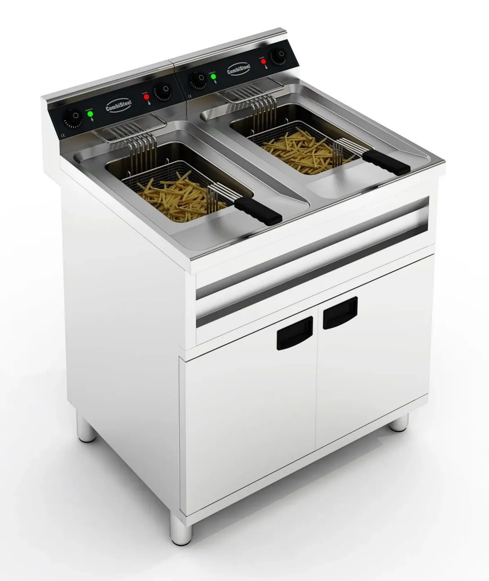 Picture of Combisteel Twin Tank Electric Fryer 2x 12 Litre - 7455.0960OG