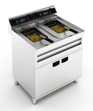 Show details for Combisteel Twin Tank Electric Fryer 2x 12 Litre - 7455.0960OG Picture of Combisteel Twin Tank Electric Fryer 2x 12 Litre - 7455.0960OG