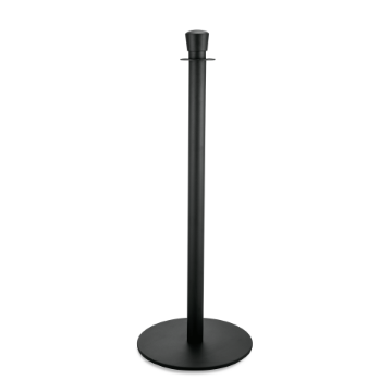 Show details for Was Germany Classic Barrier Post Ball Set Black, Pack of 2 - 2223001 Picture of Was Germany Classic Barrier Post Ball Set Black, Pack of 2 - 2223001