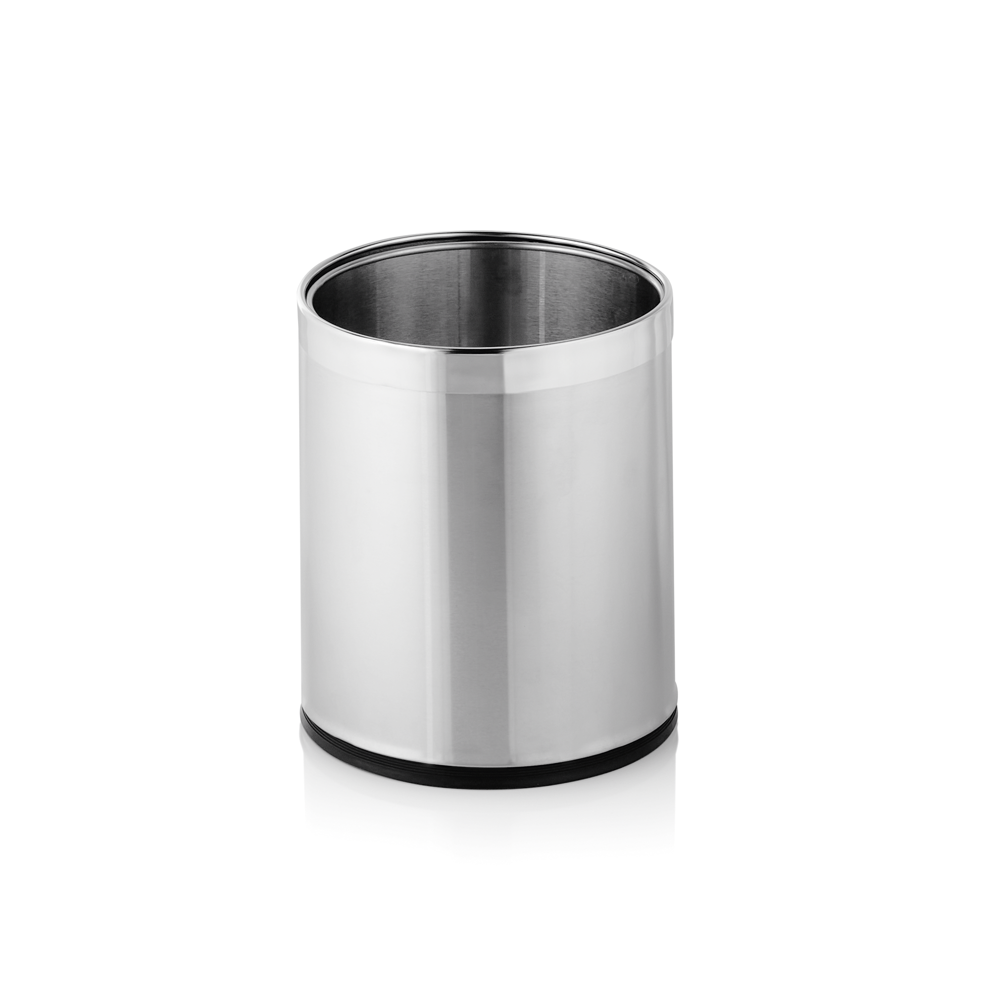 Picture of Was Germany Waste Paper Bin Silver Dia 22 cm Chrome Nickel Steel - 1131022